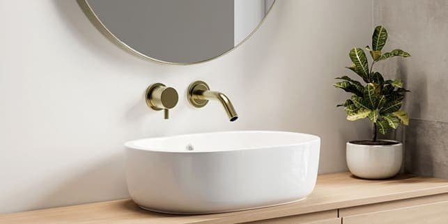 back plate and wall sets brush faucet