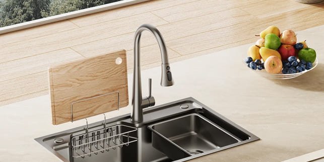 kitchen faucet installation
