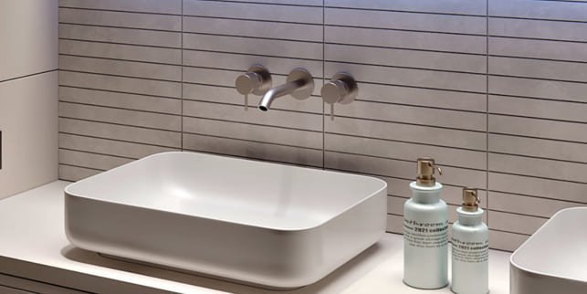 wall-mounted faucet hardware
