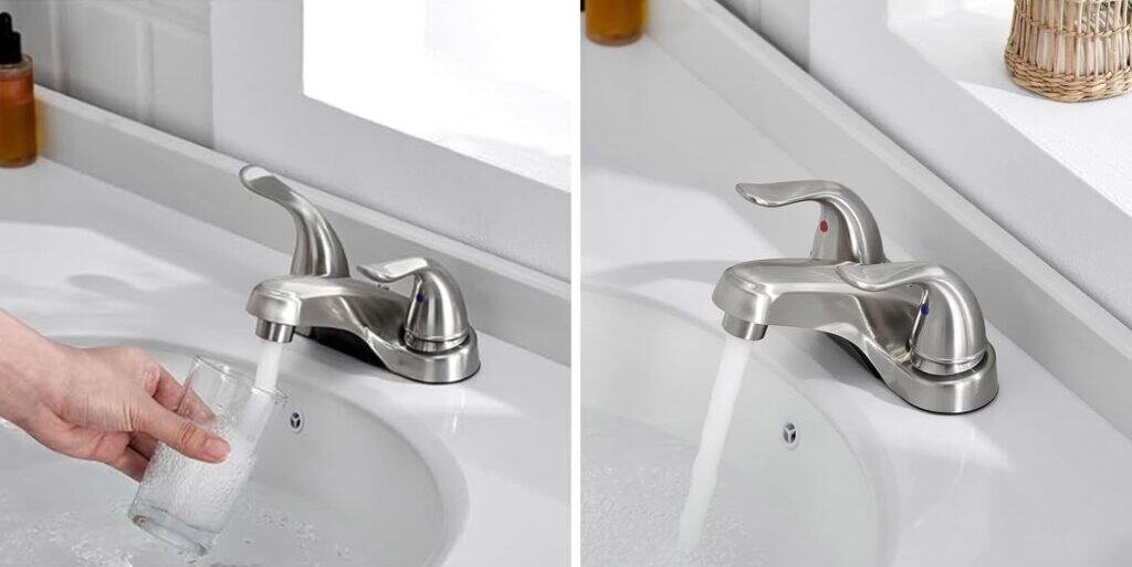 grifo de lavabo 4 pulgadas