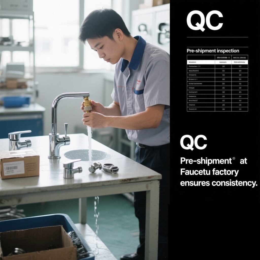 quality control faucet