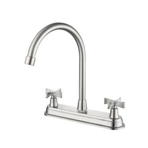 MBA-804514-N Grifo de Cocina con Acabado en Níquel Cepillado