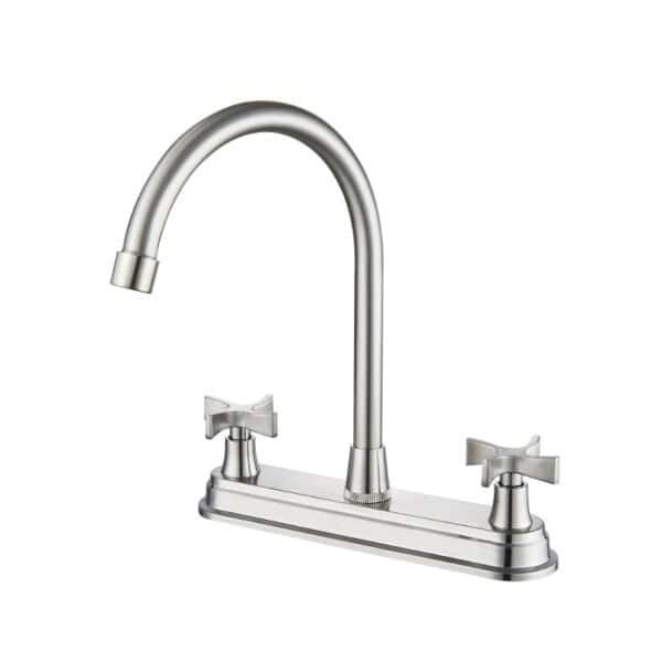 MBA-804514-N Grifo de Cocina con Acabado en Níquel Cepillado