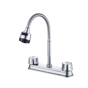 MBA-860101 Grifo para Cocina de Latón con Acabado Pulido