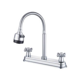 MBA-870101 Grifo Cromado para Cocina con Caño Alto