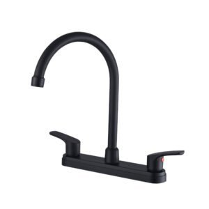 MBB-800416-B Grifería Negra para Fregadero con Diseño Minimalista