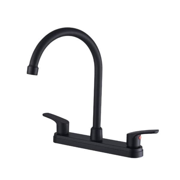 MBB-800416-B Grifería Negra para Fregadero con Diseño Minimalista