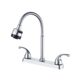 MBE-800901 Llave para Fregadero Flexible de Acero Inoxidable