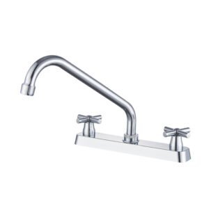 MBE-810131 Mezcladora de Cocina con Caño Alto y Rotación 360