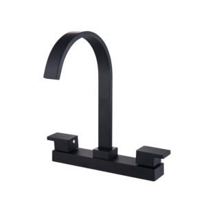 MBH-803998-B Grifo Profesional para Cocina con Acabado Negro Mate