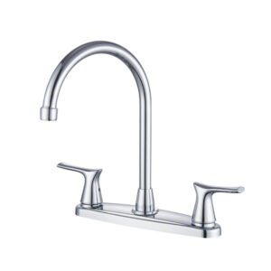 MBL-800717 Llave Cromada para Fregadero con Dos Manijas