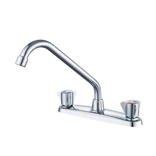 MBL-804136 Llave de Cocina con Doble Manija y Estilo Vintage
