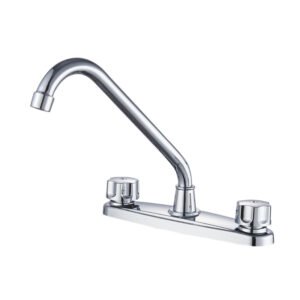 MBL-860135 Grifo de Cocina de 2 Manijas con Instalación Rápida