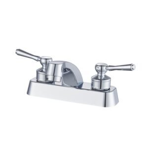 MLP-4010 Llave para lavabo corona 4 pulgadas cromado con grifería