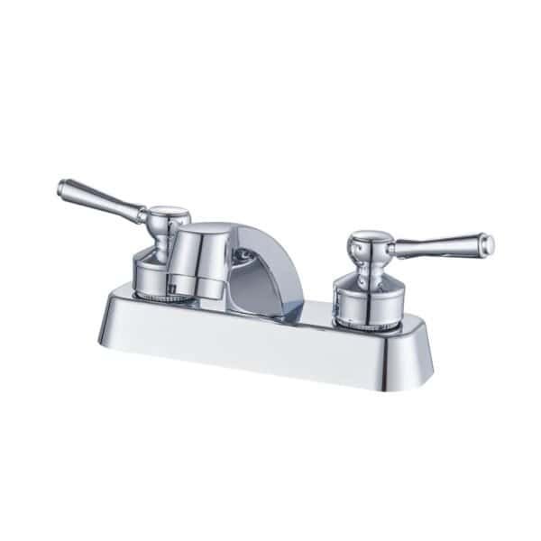 MLP-4010 Llave para lavabo corona 4 pulgadas cromado con grifería