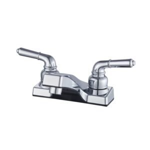 MLP-4012 Llave para lavabo corona 4 pulgadas cromado con grifo para lavamanos 4 pulgadas y moderno