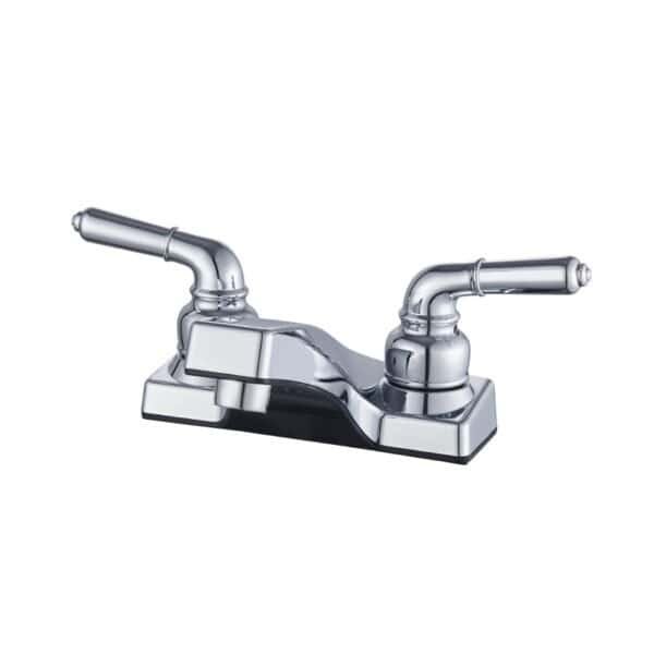 MLP-4012 Llave para lavabo corona 4 pulgadas cromado con grifo para lavamanos 4 pulgadas y moderno