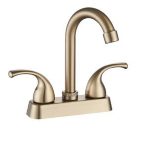 MPE-400911-BG Grifería Dorada per Bagno di 4 Polghe in Meta