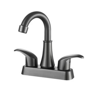MPE-402018-T Grifería para baño de 4 pulgadas en Gun Metal