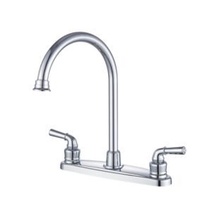 MPL-801253 Grifo de Cocina 360° Giratorio con Caño Alto
