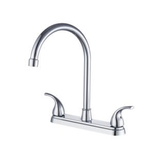 MSC-800915 Grifo Cromado para Cocina con Arco Alto 2025