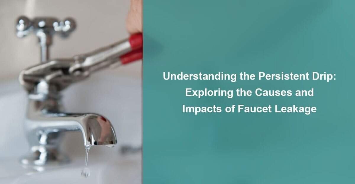 Understanding the Persistent Drip Exploring the Causes and Impacts of Faucet Leakage