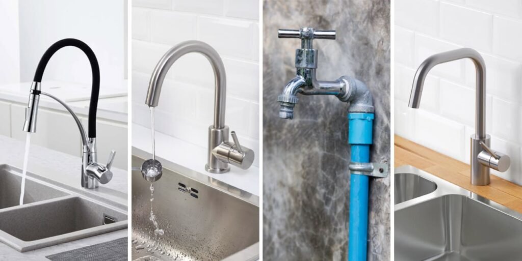 kitchen-faucet-styles-modern-traditional-farmhouse-industrial