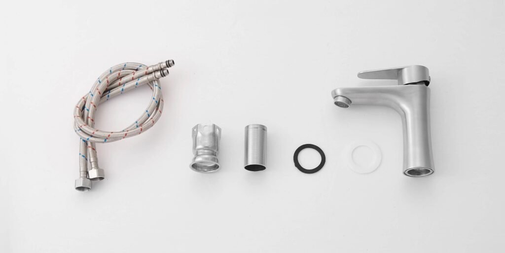 Faucet components diagram for maintenance