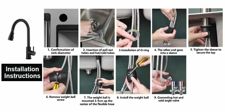 Installation Tips faucet