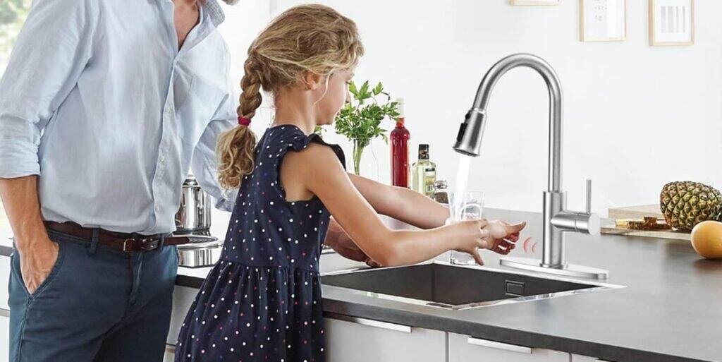 Design Aesthetics-Brushed Nickel Faucet