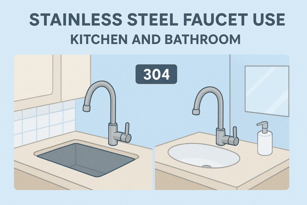 304 Stainless Steel Faucet Use