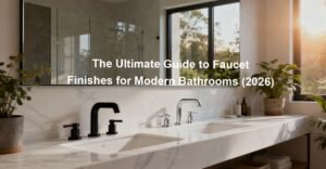 The Ultimate Guide to Faucet Finishes for Modern Bathrooms 2026