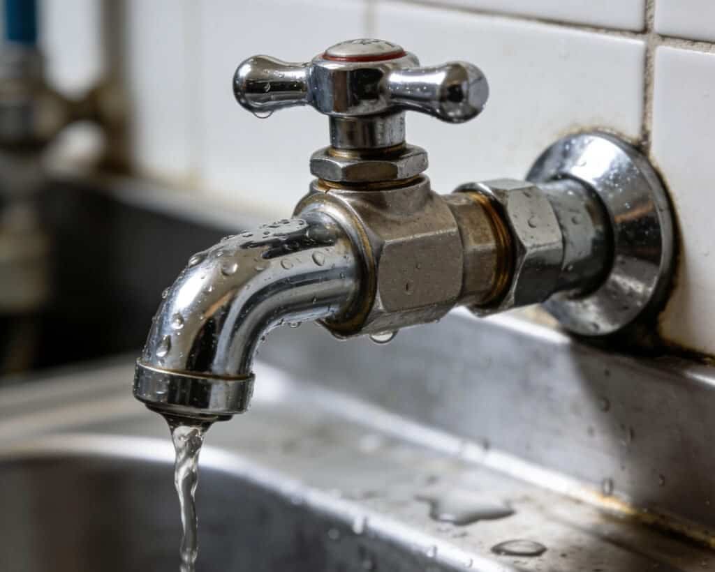 leaking faucet problem