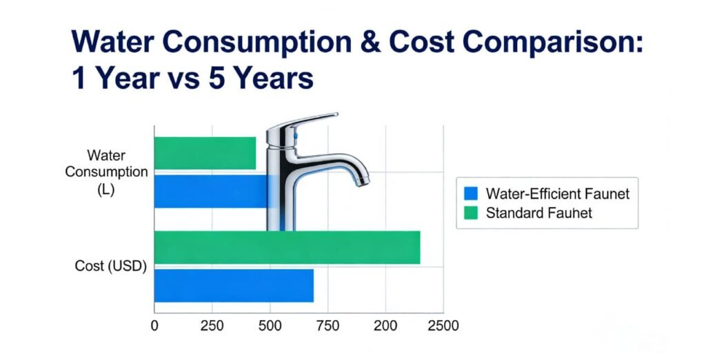 water-efficient-faucet-water-cost-comparison