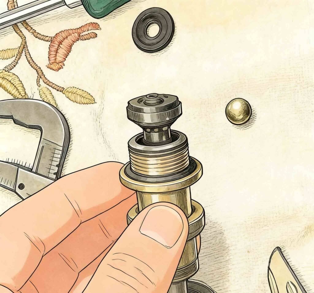 Ceramic disc cartridges rely on extreme surface flatness