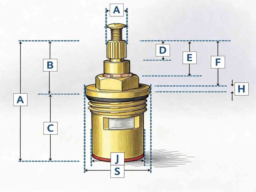 Ceramic discs are the heart of modern faucet cartridges