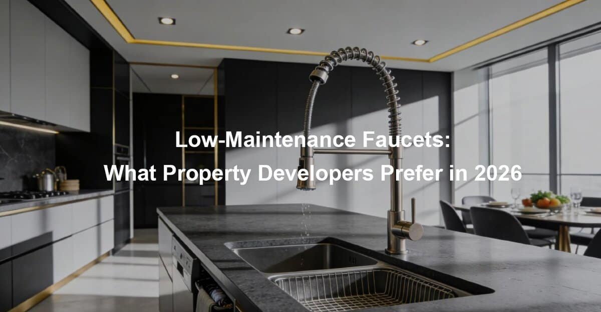 Low-Maintenance Faucets What Property Developers Prefer in 2026