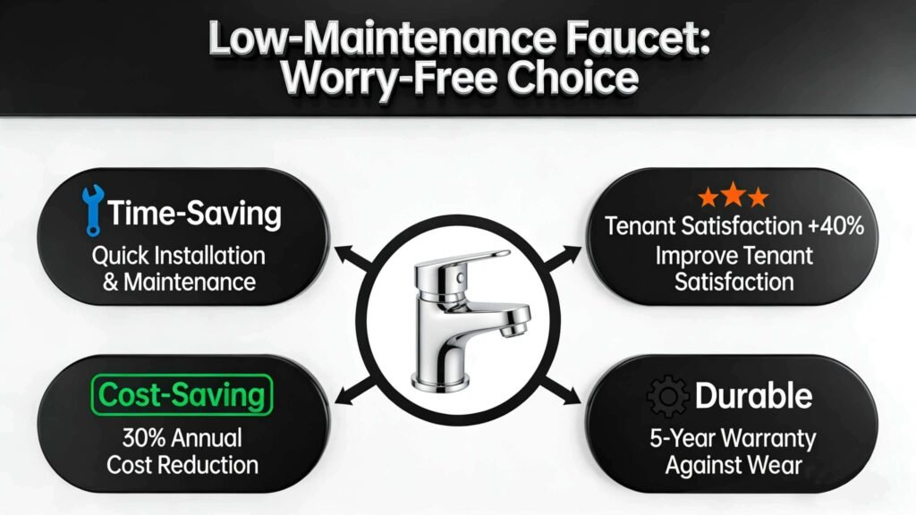 benefits of low maintenance faucets