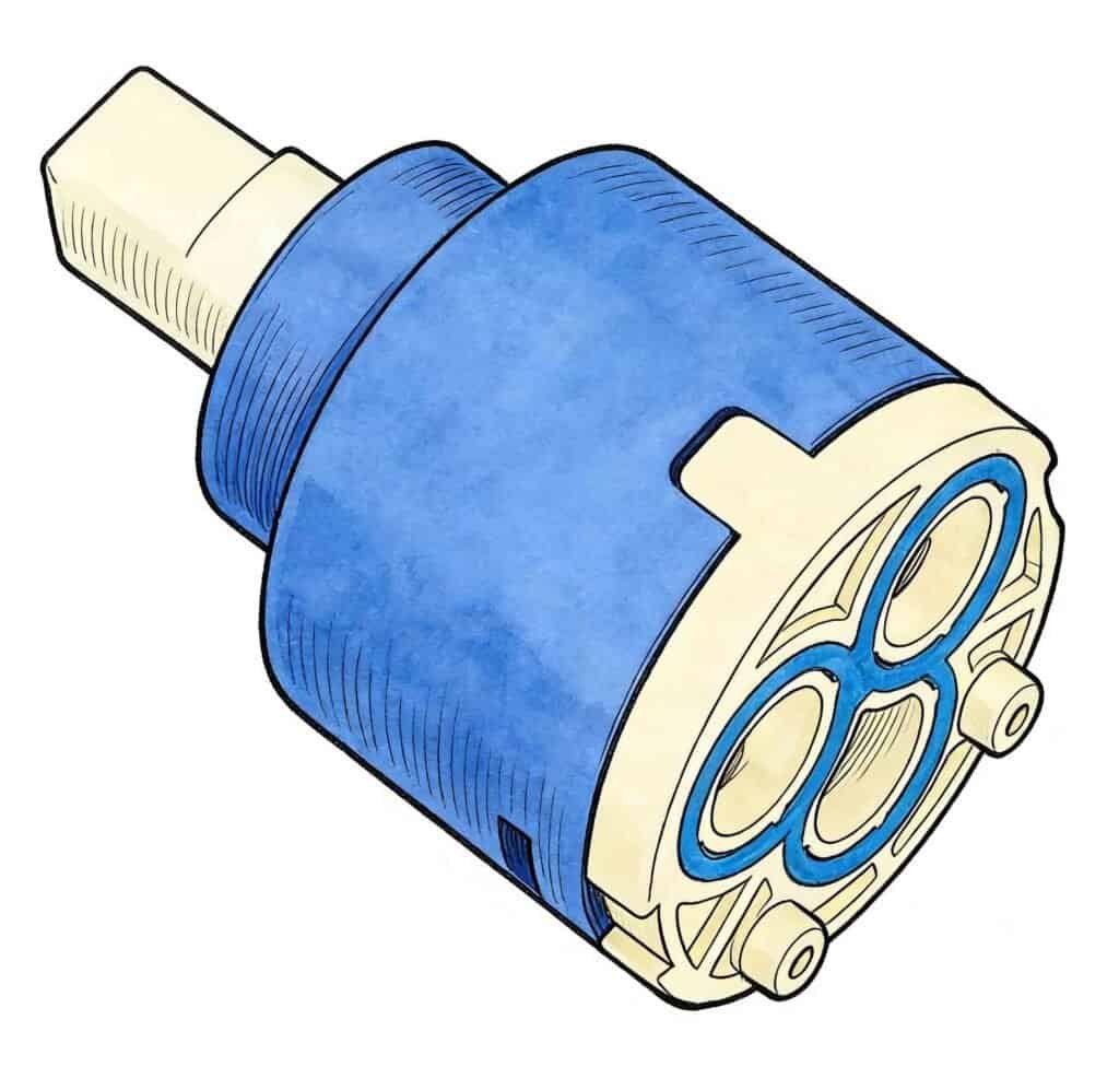 the faucet cartridge is the heart of the faucet