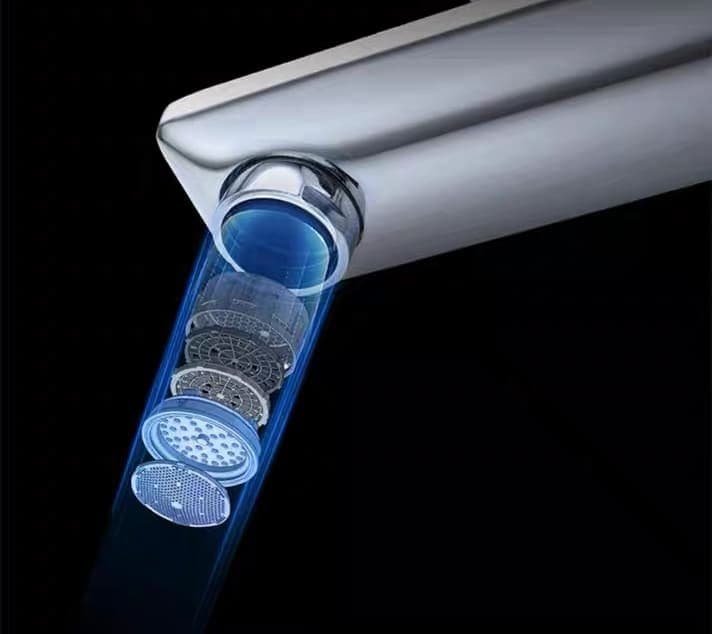 Aerator type & mesh density