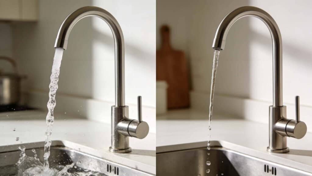 Pressure Balancing and Anti Scald Components as Hidden Restrictors