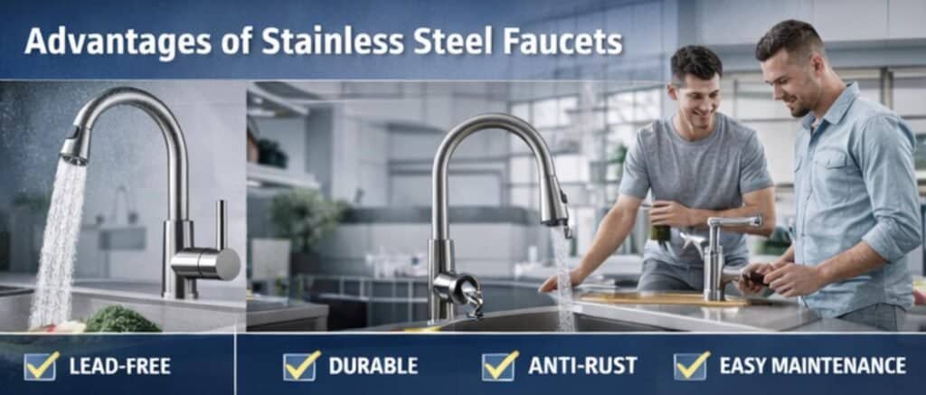 Advantages of Stainless Steel Faucets