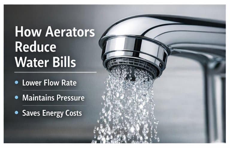How aerators reduce water bills