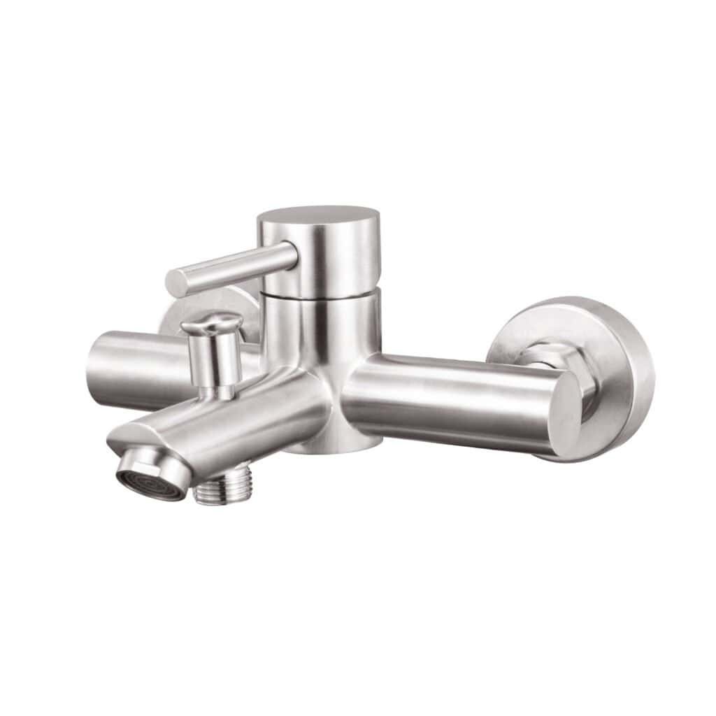 Round Bathtub Faucet – Brushed Nickel 304 Stainless Steel T 5003 N
