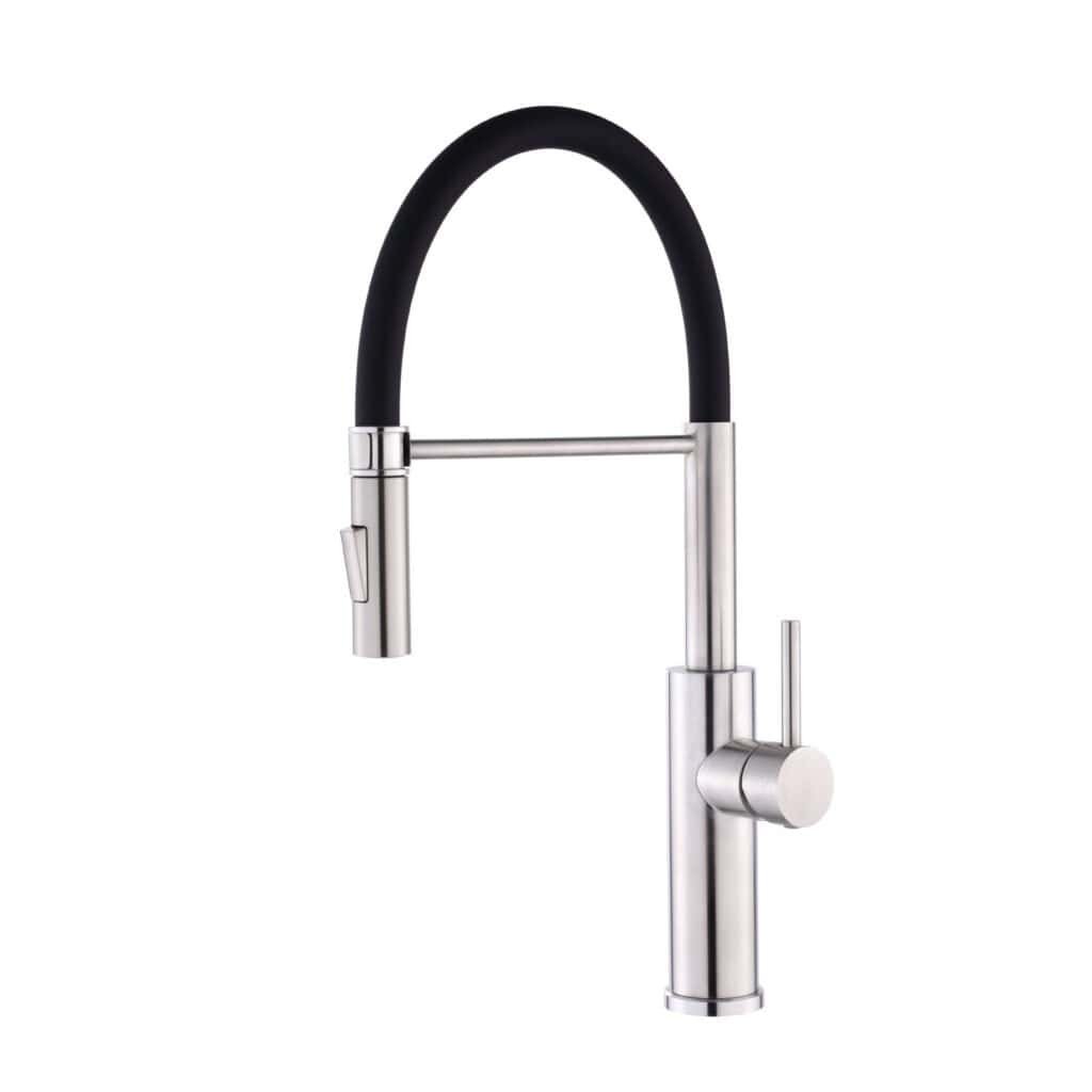 Single Handle Semi Pro Dual Spray Kitchen Faucet P 8061