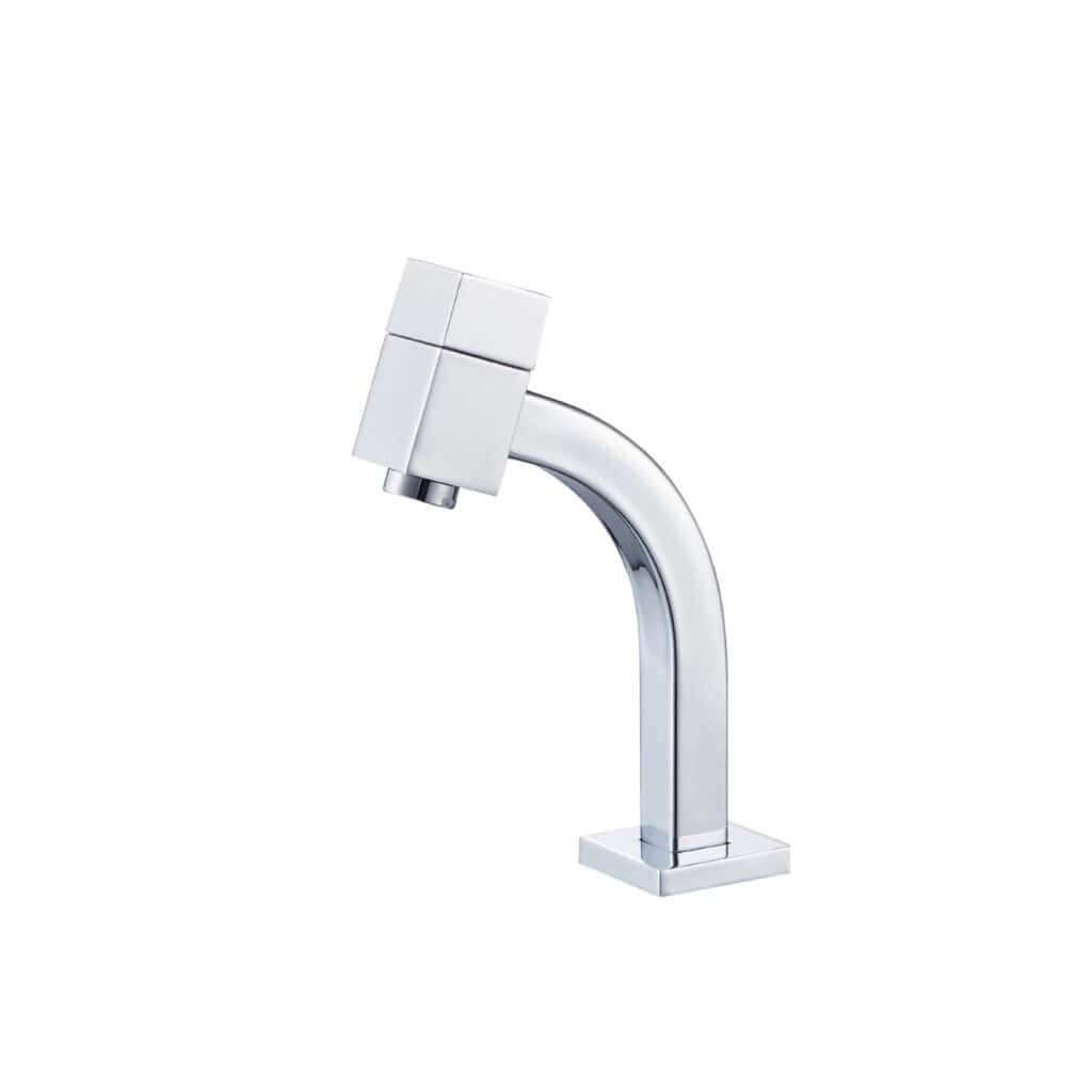 Torneira Bica Baixa Metal Cromado Banheiro Lavabo Pia N 22012