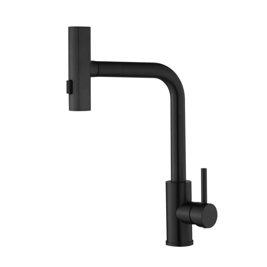 Torneira Gourmet Ducha Extensivel Inox Escovado Monocomando P 8069 B SS
