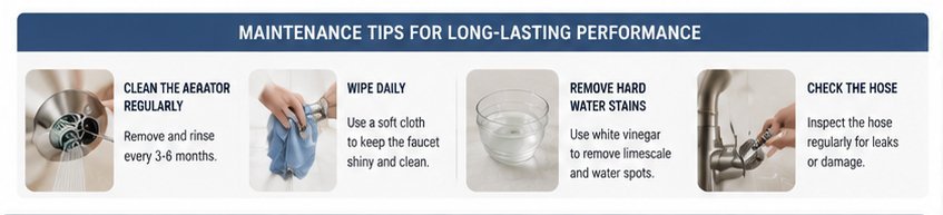 Pull Down vs Pull Out Faucet Maintenance Tips