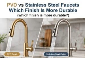 PVD vs Stainless Steel Faucets Which Finish Is More Durable