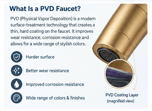 PVD vs Stainless Steel Faucets